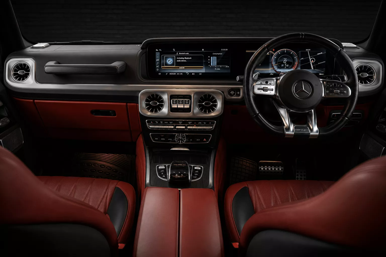 Mercedes G-Class luxury interior for private transfers in Sydney