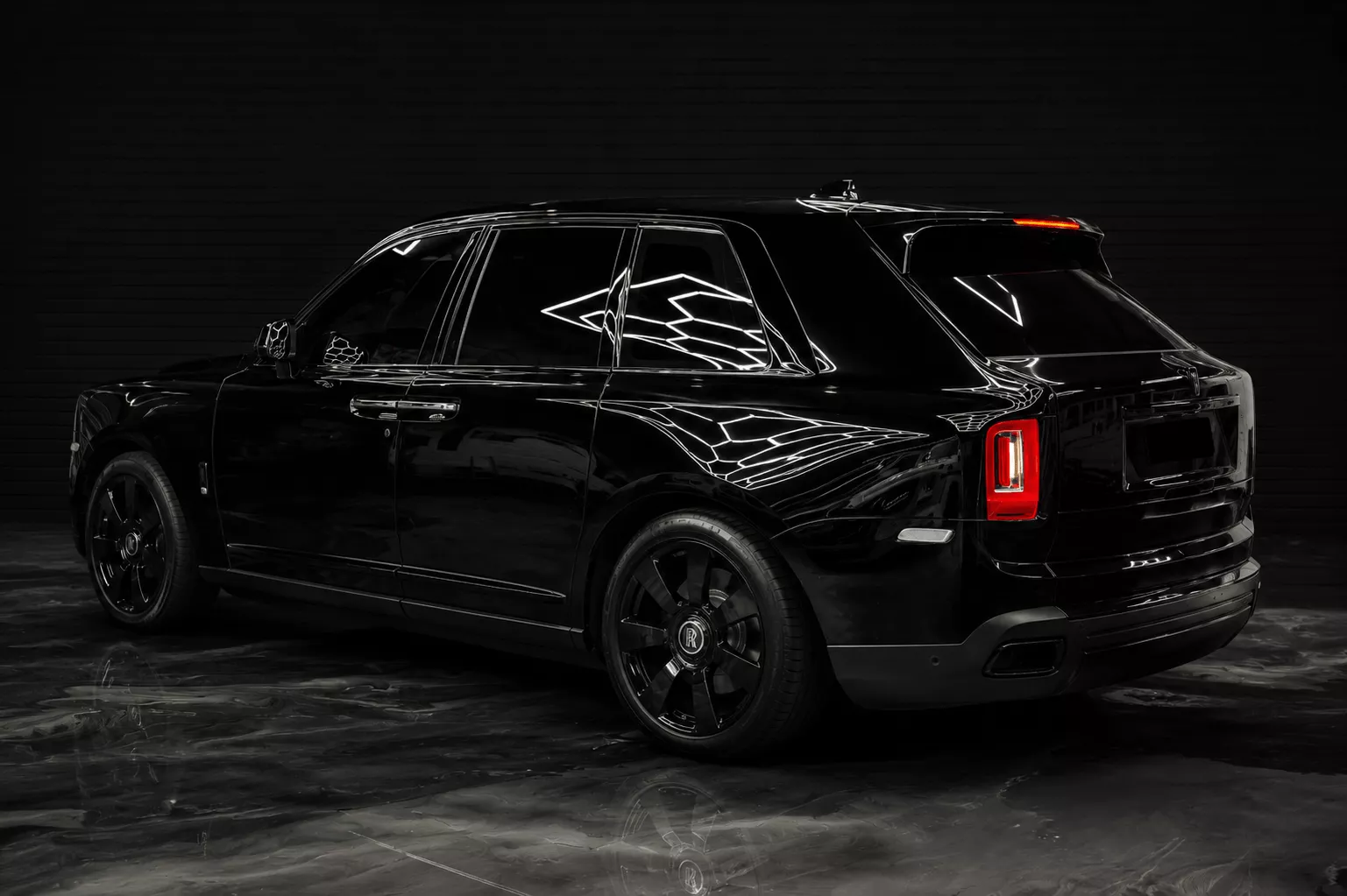 Black Rolls-Royce Cullinan for private car service in Sydney