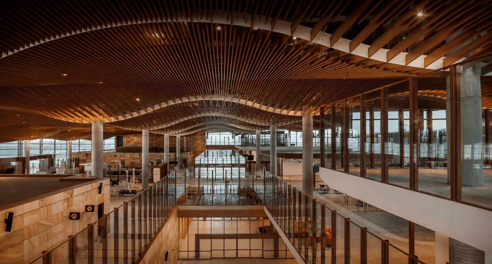 Western Sydney International Airport terminal interior for private airport transfers